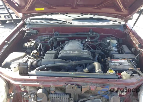 2003 Toyota Sequoia Sr5 V8 из США, поврежденный, VIN 5TDBT44A43S173029